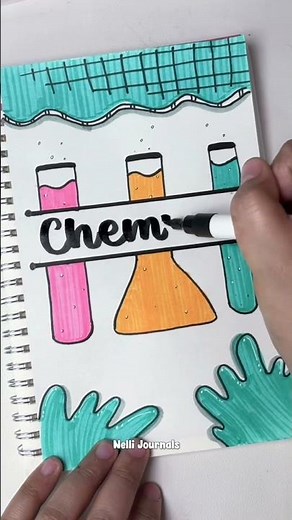 Notebook Subject Cover Page Design Ideas ✍️ #notebookdesign #coverpage #school #drawing