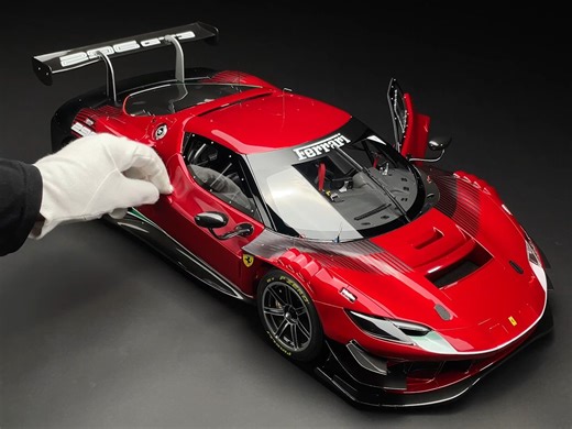 Amalgam 1:8模型 法拉利 296GT3