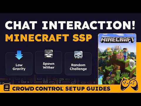 How to Set Up Minecraft Crowd Control (Singleplayer)