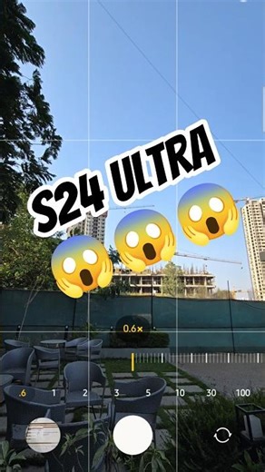Samsung S24 Ultra 100x Zoom Test 🔥 Insane Camera Power 😱 #samsungs24ultra #youtubeshorts #shorts
