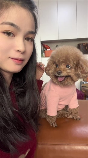 Adorable Puddle Dog Loves Me