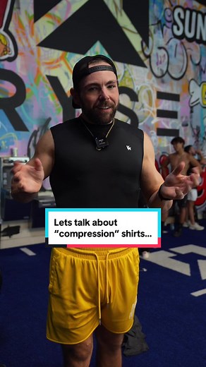 First Time Wearing Compression Shirt Outside | Bodybuilding & Fitness