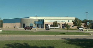 Northern Lights Arena and county sign three year contract