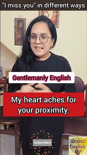 How to say "I miss you🥰" in 5 different ways #english #vocabs #shorts #viralshort