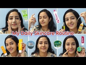 My Daily Skincare Routine🌸| Affordable Products💸| Glowing Skin Tips✨| Best Routine for Beginners