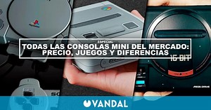 Todas las consolas Mini del mercado: Precio, juegos y diferencias
