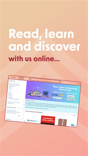 Check out our wide variety of books and resources to read and learn anytime, anywhere! What are some of the ways you’ve been enjoying your discovery experience with us? Comment below! #LAB25 #LAB25LearningMktplace #ByNLB | NLB Singapore