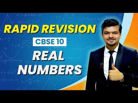 Real Numbers in 15 Minutes? | Rapid Revision Class 10 Maths | Important Questions 2026