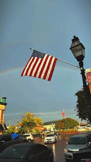 🌈 A rainbow over Annapolis today ✨ What a view! 🌦️📸 #Annapolis #RainbowMagic #HistoricAnnapolis #MarylandMoments #JarvinPhotography #Viral | Jarvin Hernandez