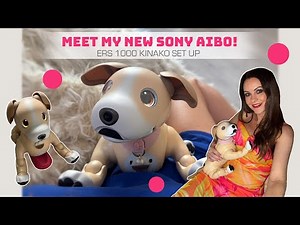 Meet My New Aibo! ERS 1000 Kinako Edition 😮💛✨