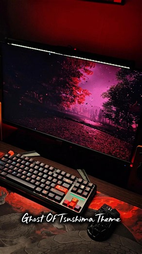 This beautiful wallpaper 🌱🖥️ #wallpaperengine #wallpaper #setup desktop #pcgaming