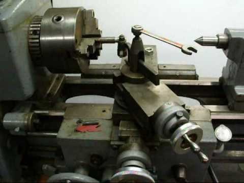 THREADING on the CLAUSING LATHE south bend part 1 tubalcain