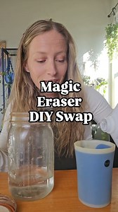 336K views · 10K reactions | Here is your official sign to stop using magic erasers and try this instead. I just make my solution and clean rags to it, wash and repeat! Recipe: For a quart sized jar 2/3 cup water 2/3 cup distilled white vinegar 1/3 cup rubbing alcohol Add rags to your solution or use how you see fit! #toxinfree #nontoxicliving #nontoxic #naturalcleaning #cleaningtiktok #healthyswaps #wellnesstips #holisticlifestyle | Alison Schillfarth | Facebook