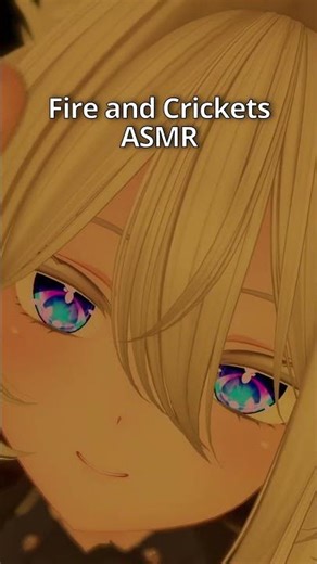ASMR Fire and Crickets #asmr #vrchat