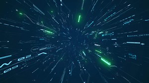 Modern CG Animation with Sci-Fi Theme