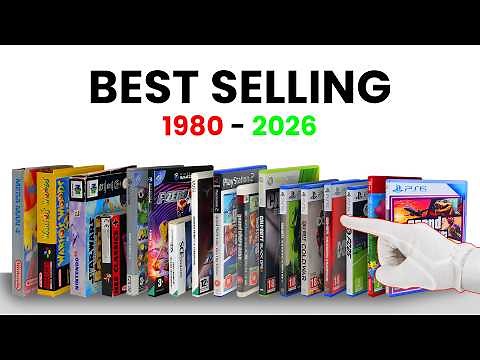 Unboxing Every Best Selling Game from 1980-2026
