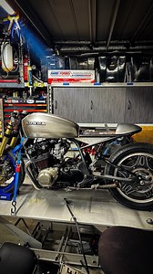 39K views · 327 reactions | Building motorcycles is like making artwork you can ride but it’s also an addiction and therapy for many of us including me. I’m working on the Honda CB 750 seat cowl at the moment and about to start this bike up for the first time very soon, can’t wait to hear how it sounds with the new exhaust system, stay tuned. #hfcreators | Cafe Racer Garage | Facebook