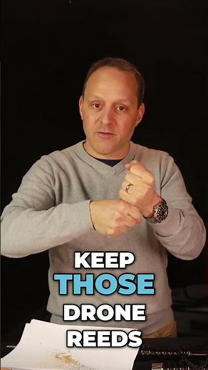 Secure Drone Reeds for Perfect Tuning