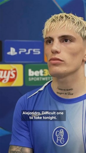 Garnacho reflects on last night’s result. 🗯️ | Chelsea Football Club