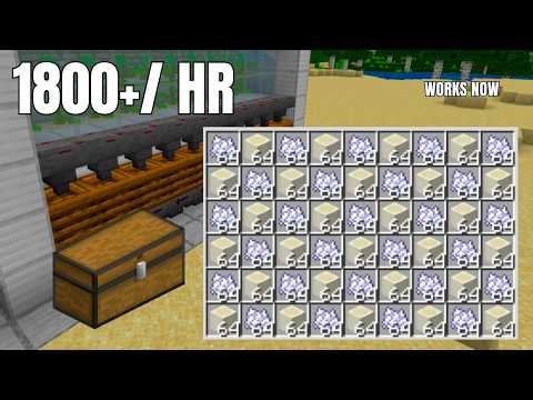 Unlimited Bonemeal Farm (Minecraft Bedrock) - Works Now