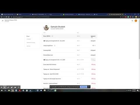 How to see Grades and Missing Assignments in Google Classroom