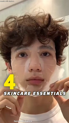 4 Skincare Essentials Every Guy Needs | Simple Men’s Skincare Routine #shorts