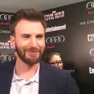 Chris Evans - interview for Entertainment Weekly at the Civil War "NYC Premiere"