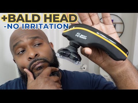 How I Prevent Razor Bumps + Ingrown Hairs! Bald Buddy & CVS-Exclusive WIzker Review & Tutorial