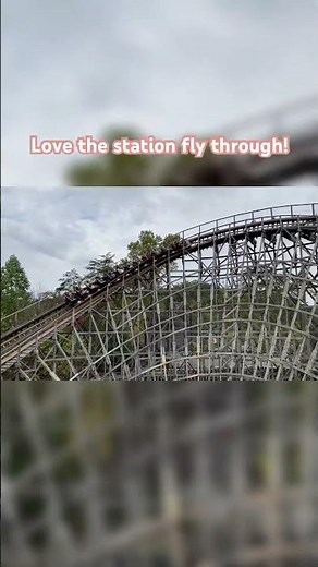 Thunderhead Flies Through Station at Dollywood