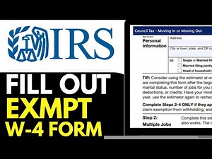 How to File Exempt on a W-4 Form | Fill Out Exempt W-4 Form (Step-by-Step)