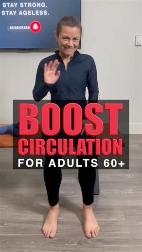 Heart Health & Easy Cardio: Boosting Circulation #seniorfitness #seniorhealth #seniorhealthtips