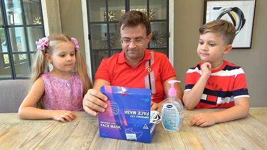 1.7M views · 20K reactions | Children's Story about viruses Kids Stay at Home | Kids Diana Show | Facebook