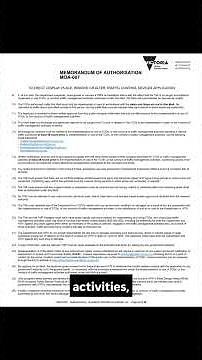 #vicroads MOA Memorandum of Authorisation part 4 #austroads #moa #roadworks #trafficmanagement #tmp