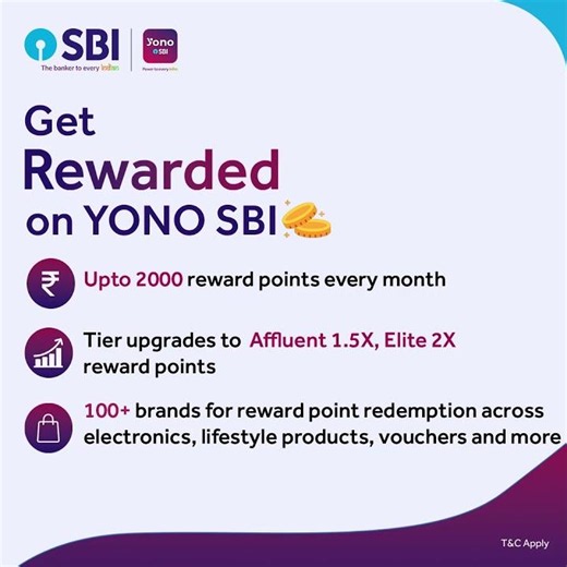 Get rewarded on YONO SBI