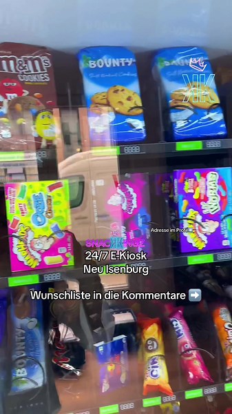 24/7 E-Kiosk Neu Isenburg: Snacks & Getränke bestellen