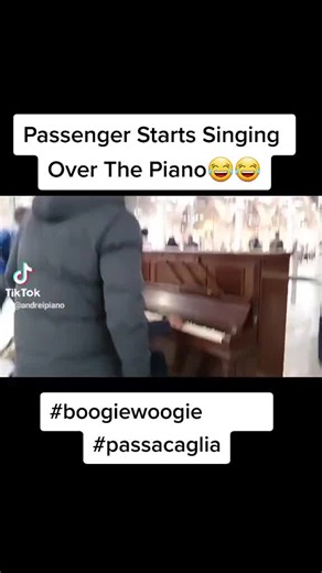 #boogiewoogie #passengerpiano #publicpiano #trainstation #fyp