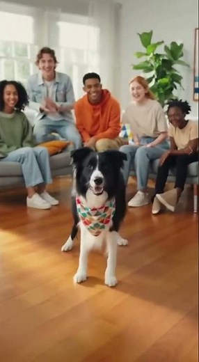 Border Collie Dance Moves Amazing Dog Performs Bipedal Side Shuffle, Moonwalk, and Spin!