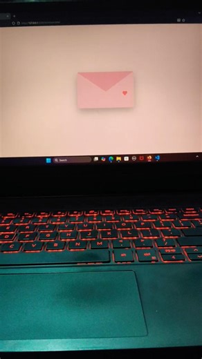 Open the letter .#html #css #javascript #viralshorts #viralreels