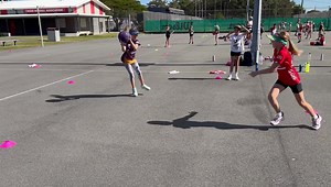 Training tryout 📋 Creating space Imagine this 🗯 🤍The GD has the ball, one of their teams mates run to receive a pass but for some reason the GD doesn’t pass it, that player then moves around in front of that player still trying to get the ball……. 🤍Another team mate also leads in to receive a pass but doesn’t receive the ball and also hangs around in the same space….. 🤍Immediately we now have four people in front of the person with ball blocking a clear space for a pass to be thrown…🤯🤯🤯🤯