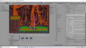 Moving 2D virtual camera with player input in 2D platformer