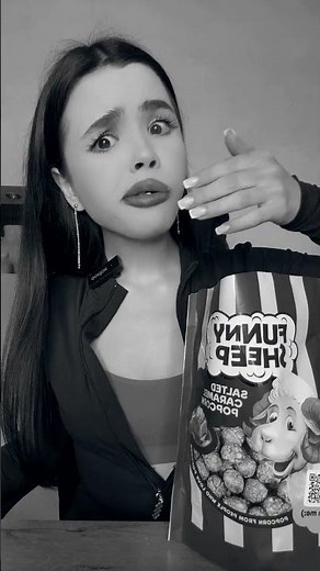 ASMR Mukbang Eating - Candy, Sweets & Popcorn