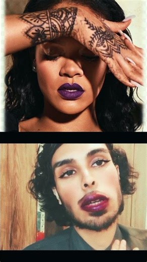 Re-created makeup look Of Rihaana ‪@rihanna‬ ‪@fentybeauty‬