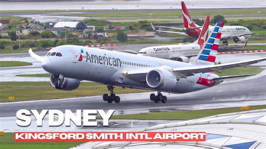 【YES Planes】🇦🇺✈️悉尼的飞机真大!悉尼金斯福德史密斯机场(SYD/YSSY)飞机拍摄