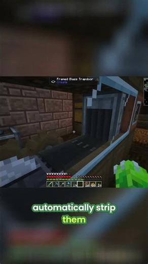 Minecraft Create Mod: Auto Strip Logs & More Machines! #shorts