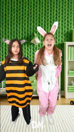 Boom Chikki Boom ♫ Little Dancers in Animal Costumes #kidssong #dancecover #shorts