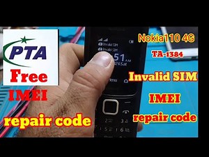 nokia 110-4G TA-1384 imei repair code💯