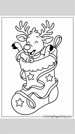 Free Christmas Stockings Coloring Pages | All Free Printable - Coloringpagesonly.com