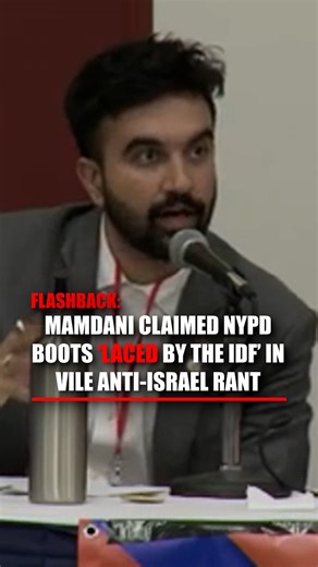 FLASHBACK: NYC mayoral candidate Zohran Mamdani once made a vile comparison between the NYPD and the IDF: “When the boot of the NYPD is on your neck, it’s been laced by the IDF.” Mamdani sidestepped the issue during a presser and said he’s “looking forward to working with police officers here in New York City” and addressing the department’s “retention crisis at hand.” | Fox News