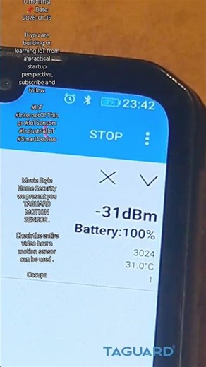 Movie Style Motion Sensor