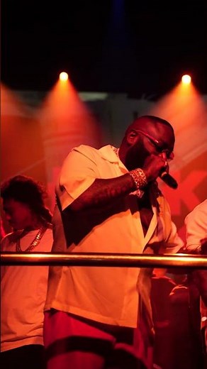 RICK ROSS PERFORMING "HUSTLIN"